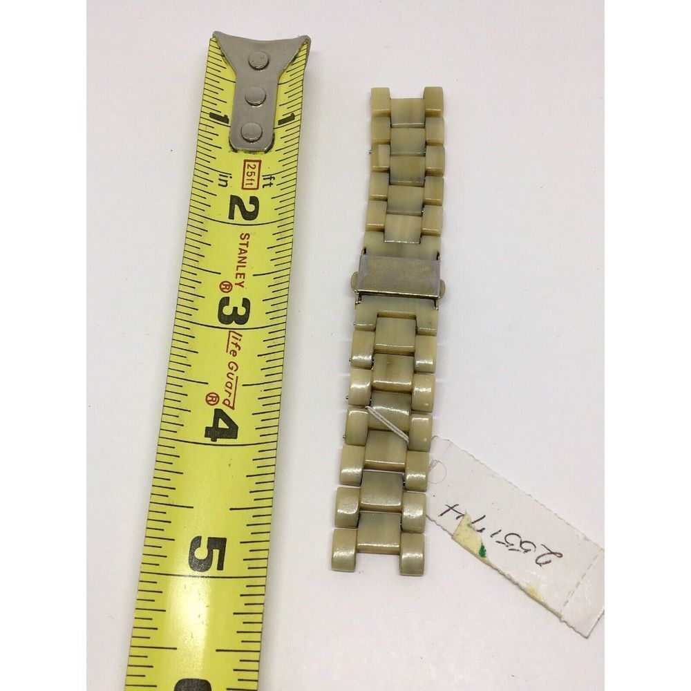 Authentic Michael Kors SFull Band Links Use For Parts Poor Condition 18mm V437